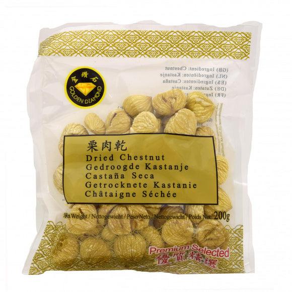 Golden Diamond Dried Chestnuts 200 g