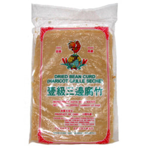 Cock Brand Dried Bean Curd Sheet 200 g 三邊腐竹片