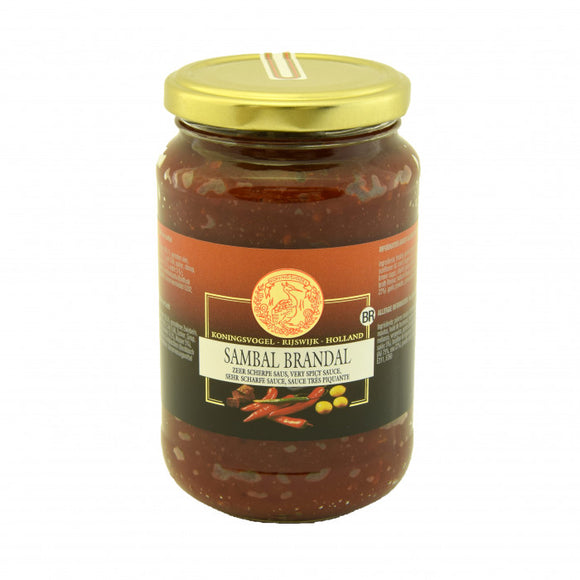 Koningsvogel Sambal Brandal 375g