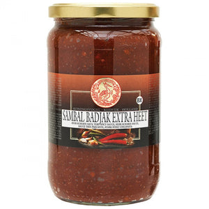 Koningsvogel Sambal Badjak Extra Heet  750g