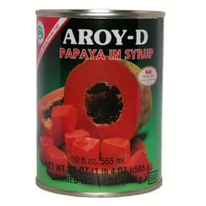 Aroy-D Papaya in Syrup 565g / Aroy-D 糖水木瓜 565g