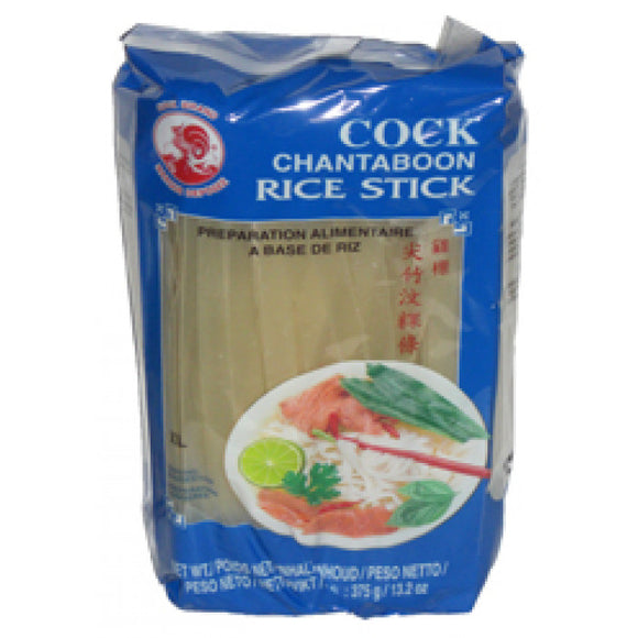 Aroy-D/Cock Rice Sticks (XL) 375g 10mm 泰國粿條