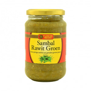 Flower Brand Sambal Tjabe - Rawit Groen 375g