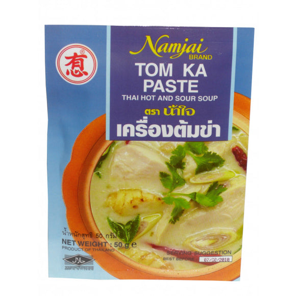 Namjai Thai Tom Kha Paste 50g 泰国东加咖喱酱