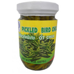 Penta Pickled Green Bird Chilli 227g