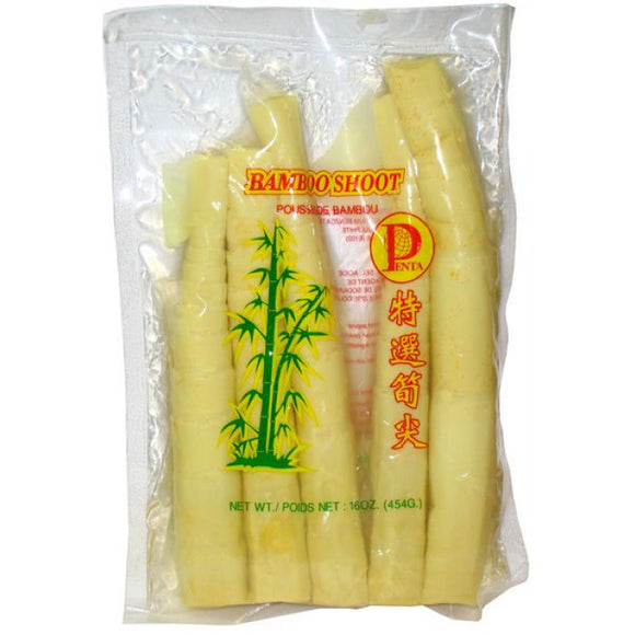 Penta Bamboo shoot Tips In Vacuum (Bag) 454 g泰国真空竹笋