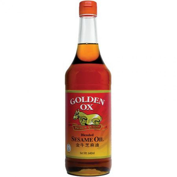 Golden OX Blended Sesame Oil 640ml