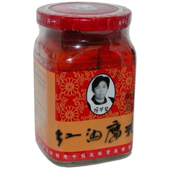 Old Mother Red Oil Bean Curd 260 g 老干妈红油腐乳260克