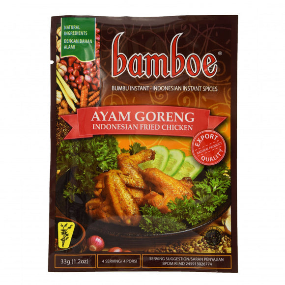 Bamboe Bumbu Ayam Goreng ( Indonesian Fried Chicken ) 33g