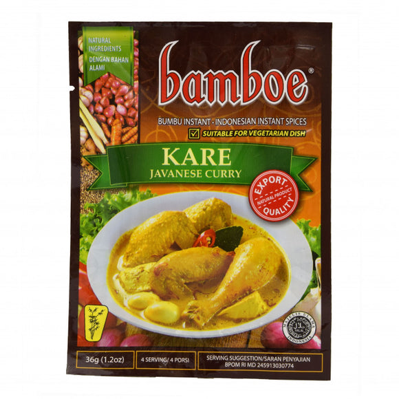 Bamboe Bumbu Kare (Javanese Curry) 36g