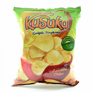 Kusuka Cassava Chips (Sweet Corn) 180g