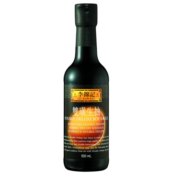 Lee Kum Kee Double Deluxe Soy Sauce 500ml / 李錦記雙璜生抽