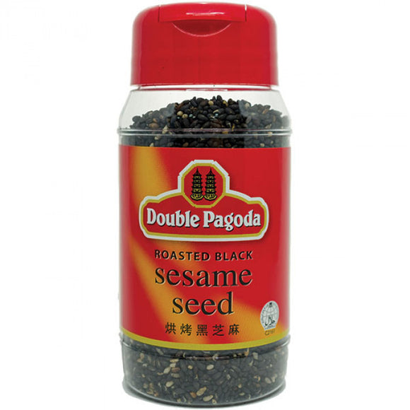 Double Pagoda Roasted Black Sesame Seed 60g / 烘烤黑芝麻