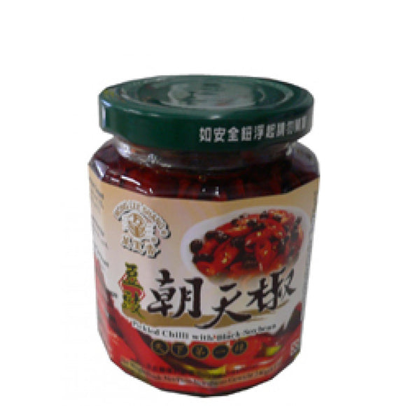 Mong Lee Shang Pickled Chilli With Black Bean 240g