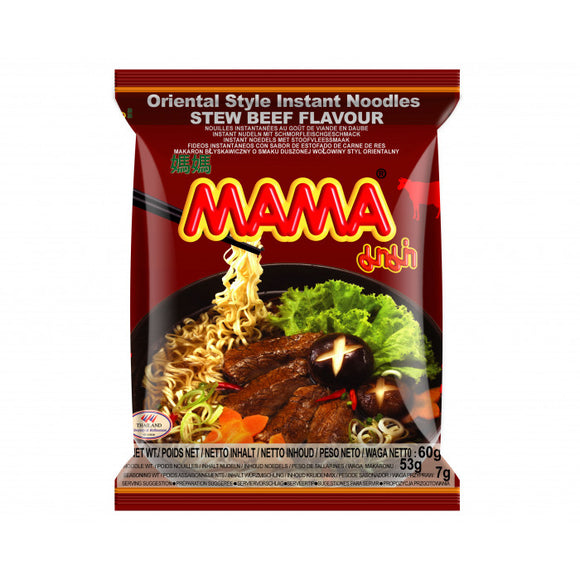 Mama Noodle Stew Beef 30x60g