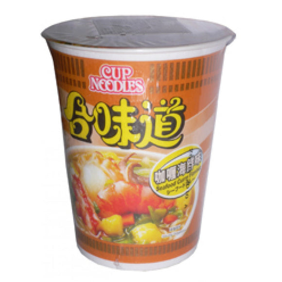 Nissin Cup Instant Noodle Seafood Curry 75g