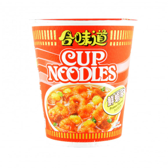 Nissin Cup Instant Noodle Shrimp 75gr 合味道蝦杯