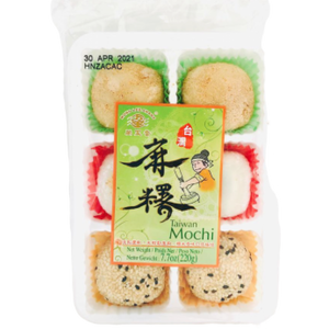 MLS Glutinous Rice Cake Assorted Flavour 220gr / 万里香什锦麻糬克