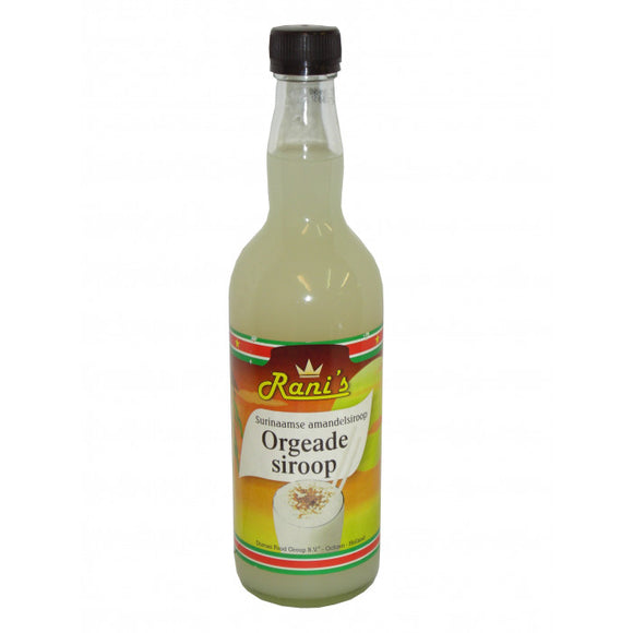 Rani's Surinaamse Orgeade Siroop 700ml