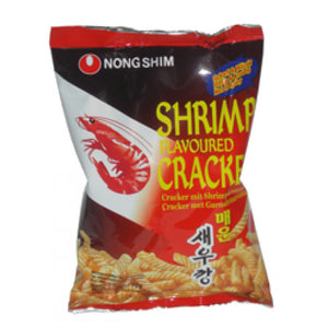 Nong Shim Shrimp Flavoured Cracker Hot & Spicy 75g