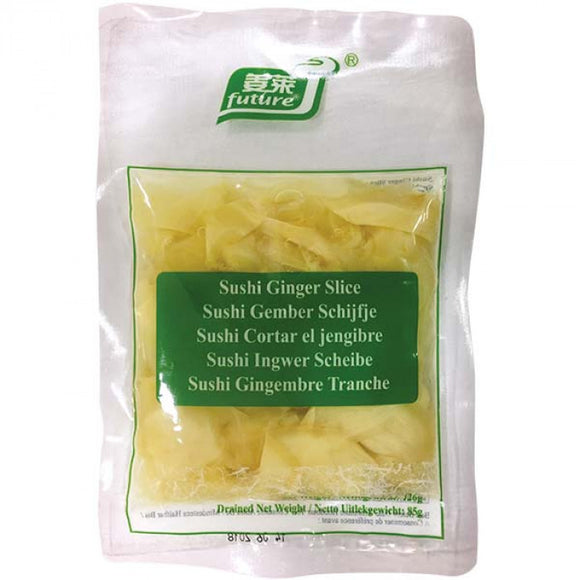 Future Sushi Ginger Slice White 85g 白色薑片