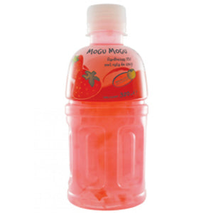 Mogu Mogu Strawberry Aardbei Met Nata de Coco 320ml