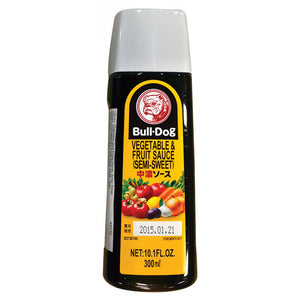 Bull Dog Vegetable & Fruit Sauce (Semi Sweet) 300ml