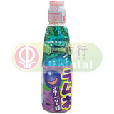 Hatakosen Ramune Soda Blueberry Carbonated Drink 200ml / ハタ　ラムネ　ブルーベリー　200ml