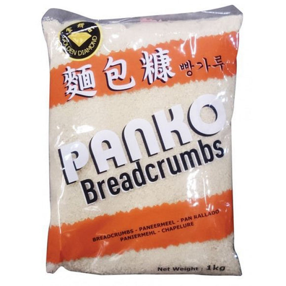 Golden Diamond Bread Crumbs Panko 1kg / 金钻石面包糠 1千克