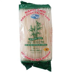 Bamboo Tree Rice Noodle Bahn Pho 5mm (L) 400g / 竹树牌 越南宽米粉 400克