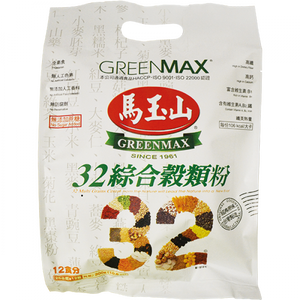 Greenmax 32 Multi Grains Cereal 12x25g 马玉山32综合榖类粉