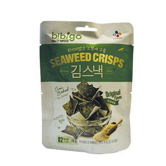 CJ Bibigo Seaweed Crisps Original Flavour 20g