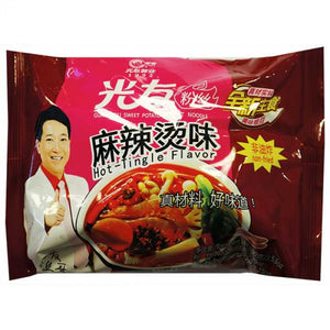 GUANG YOU Instant Vermicelli Hot & Spicy Flav. 105g / 光友无明矾方便粉丝袋装-麻辣烫口味 105g