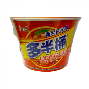 Baixiang Instant Bowl Noodles with Roasted Beef Flav. 145g / 白象 红烧牛肉味碗面