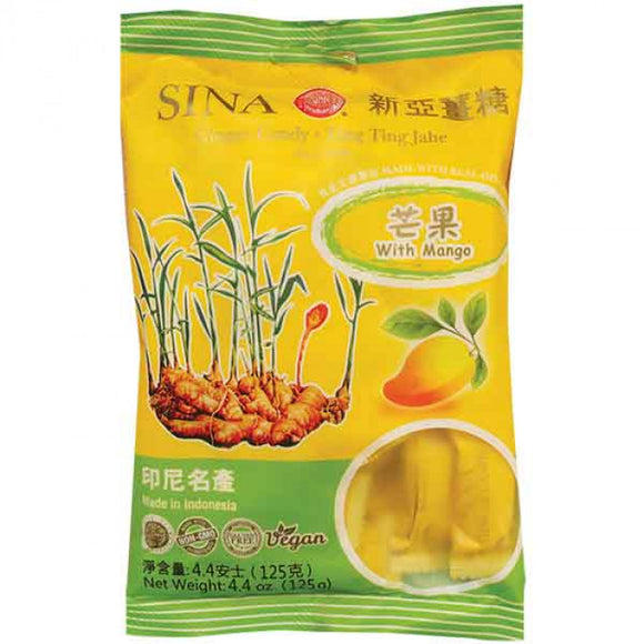 SINA Ginger Candy with Mango (Vegan) / 新亚姜糖 芒果味