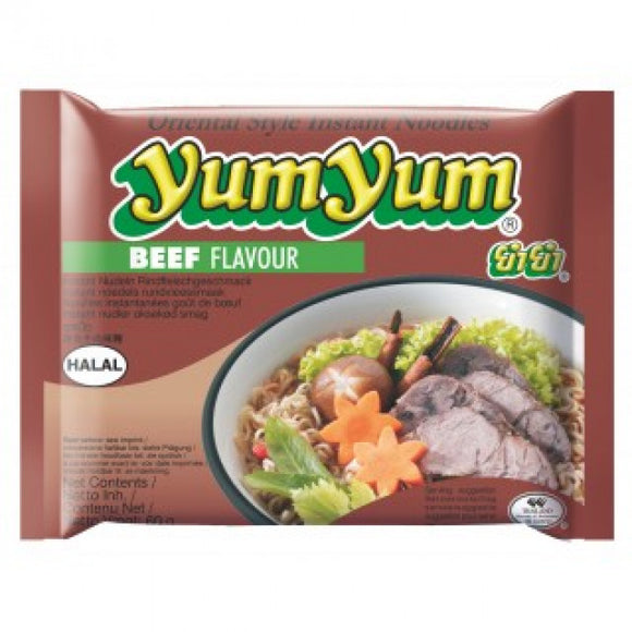 Yum Yum Instant Noodle Beef Flavour 60g