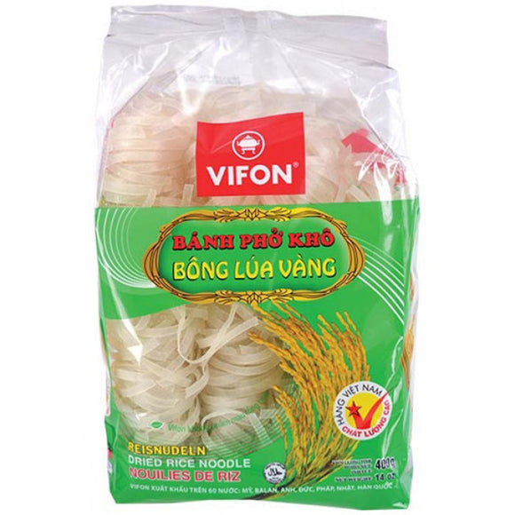 Vifon Dried Rice Noodles Banh Pho Kho 400g / 越南河粉400g