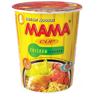 Mama Instant Cup Noodles Chicken Flavour 70g 妈妈即食鸡杯面