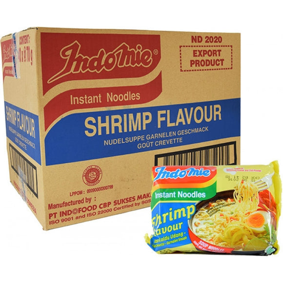 Indomie Instant Noodles Shrimp 70gX40