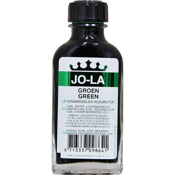 Jo-la Aroma En Kleurstof Groen 50g / 绿色食用色素 50g