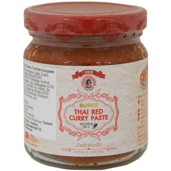 Suree Red Curry Paste 220gr(泰國紅咖喱)